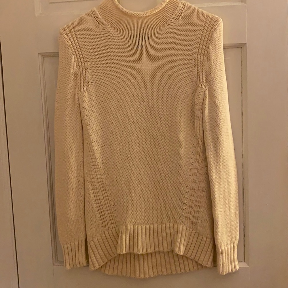 Classic J Crew cotton roll neck sweater